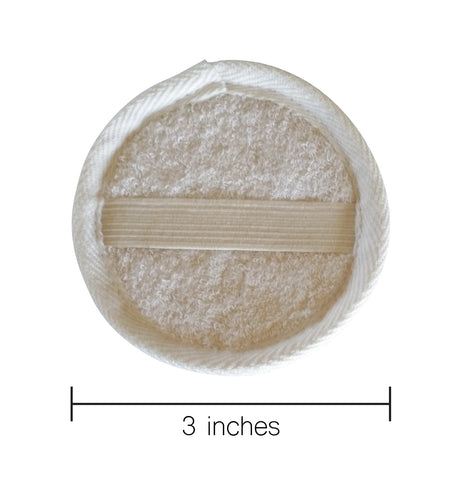Luffa Face Scrub Pad - 3 in